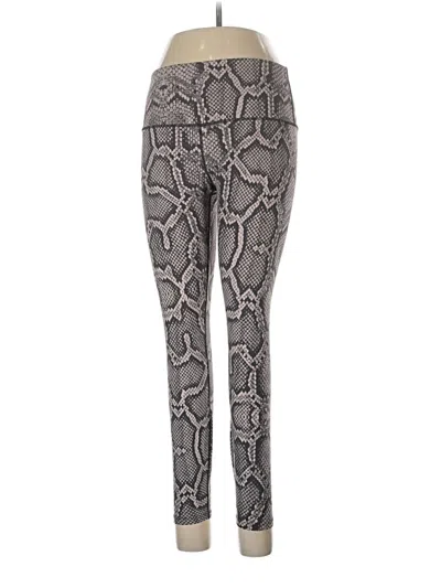 Pre-owned Varley Leggings In Gray