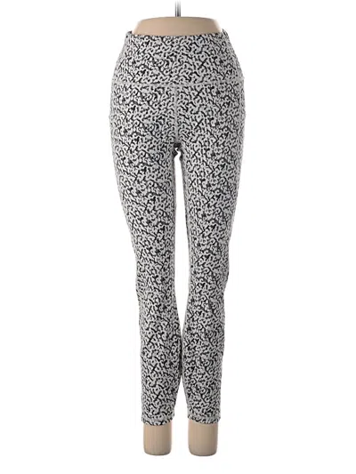 Pre-owned Varley Leggings In Gray