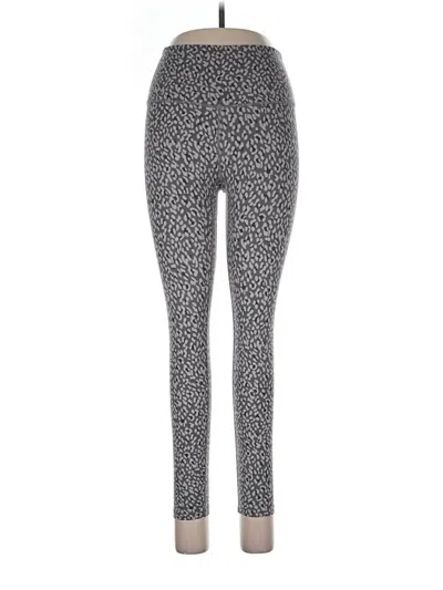 Pre-owned Varley Leggings In Gray