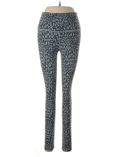Pre-owned Varley Leggings In Gray