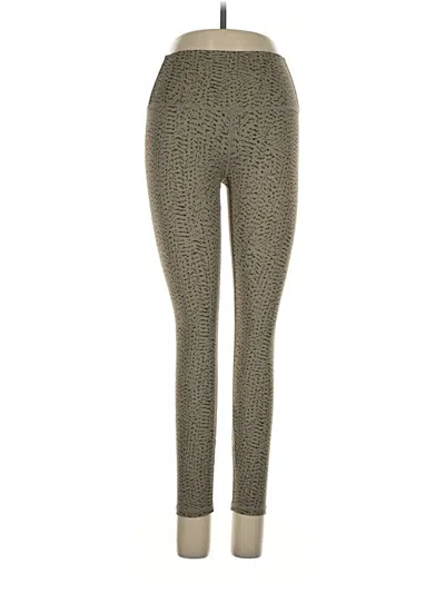 Pre-owned Varley Leggings In Green
