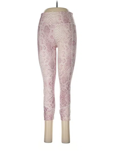 Pre-owned Varley Leggings In Pink