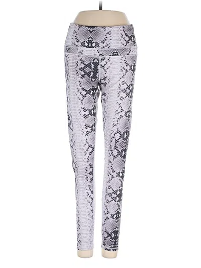 Pre-owned Varley Leggings In Purple