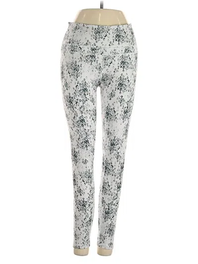 Pre-owned Varley Leggings In Silver