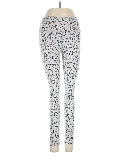 Pre-owned Varley Leggings In Silver