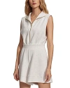 Varley Linvale Marled Playsuit In Ivory Marl