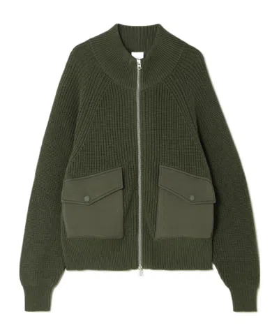Varley Long-sleeved Cardigan In Green