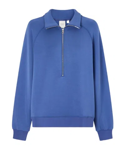 Varley Long-sleeved Sweatshirt In Blue