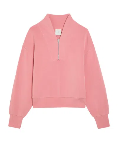 Varley Loose Knit Sweatshirt In Pink