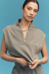 Varley Loretta Sleeveless Half-zip Sweatshirt