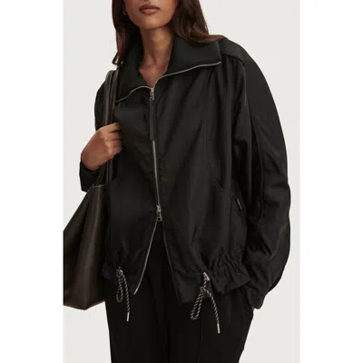 Varley Lotta Blouson Jacket In Black