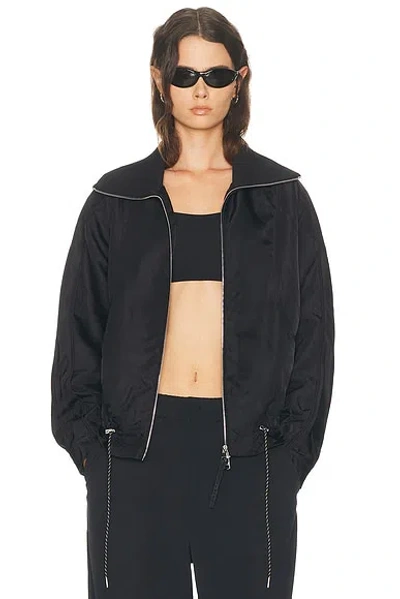 Varley Lotta Blouson Jacket In Black