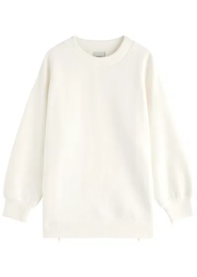 VARLEY VARLEY MAE STRETCH-COTTON SWEATSHIRT