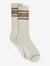 Varley Malissa Plush Wide Rib Sock In White
