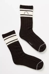 Varley Malissa Plush Wide Rib Sock In Brown