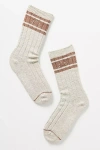 Varley Malissa Plush Wide Rib Socks In White