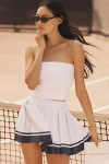 Varley Marian Mini Skort In White