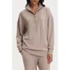 Varley Masie Long Half Zip Sweatshirt In Gray