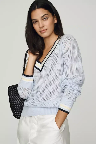 Varley Maurice Sweater In Blue