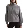 Varley Milano Half-zip Sweatshirt In Gray