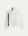 Varley Milano Half-zip Sweatshirt In Ivory