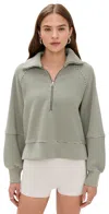 Varley Milano Half-zip Sweatshirt In Multi