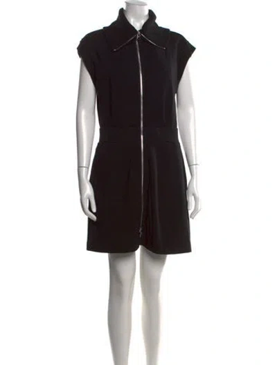Pre-owned Varley Mini Dress In Black