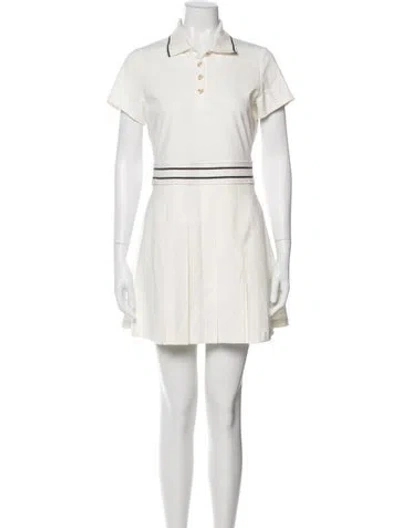 Pre-owned Varley Mini Dress W/ Tags In White