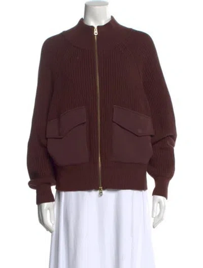 Pre-owned Varley Mock Neck Sweater In Multi