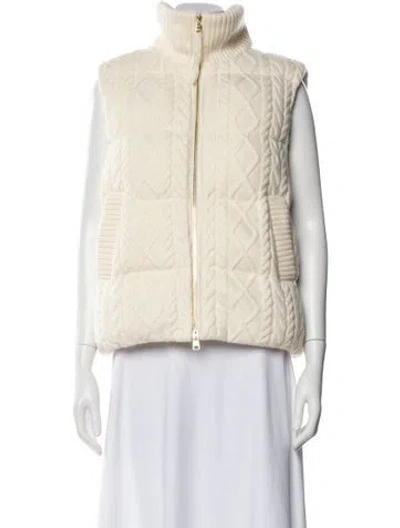 Pre-owned Varley Mock Neck Sweater W/ Tags In Neutral