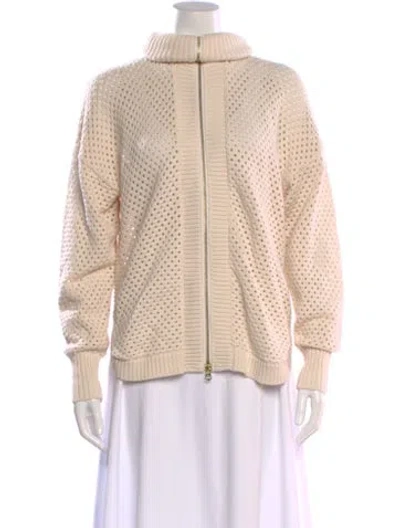 Pre-owned Varley Mock Neck Sweater W/ Tags In Neutrals