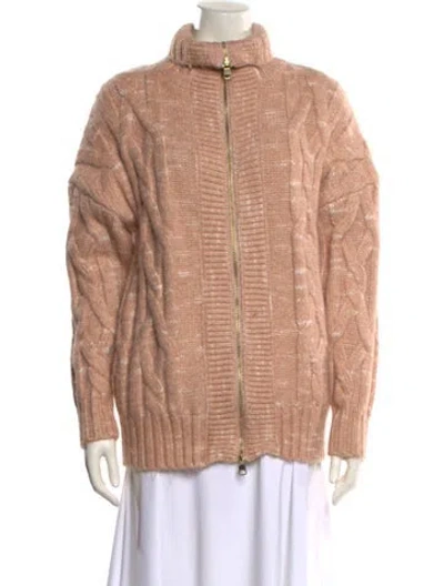 Pre-owned Varley Mock Neck Sweater W/ Tags In Pink