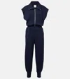 Varley Jumpsuit Monica Aus Jersey In Blue