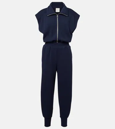 Varley Jumpsuit Monica Aus Jersey In Blue
