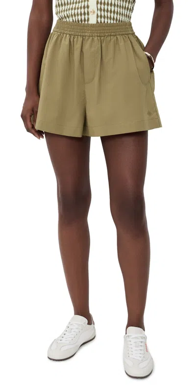 Varley Morales Shorts 2.5 Golden Olive In Green