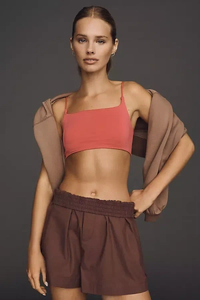 Varley Morales Shorts In Brown