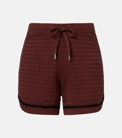 Varley Womens Ironwood Morden Cotton-knit Shorts Xs In Multi