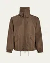 Varley Morven Bomber Jacket In Taupe Stone