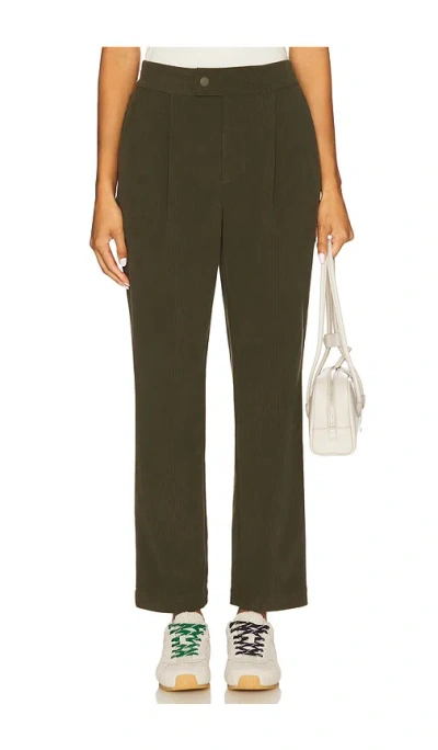 Varley Nell Reg Tapered Leg 27 Pant In Green