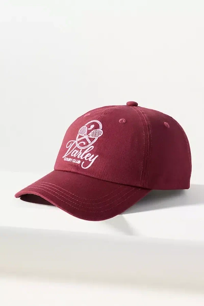 Varley Noa Club Baseball Cap In Red