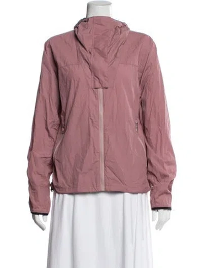 Pre-owned Varley Nylon Performance Jacket In Pink