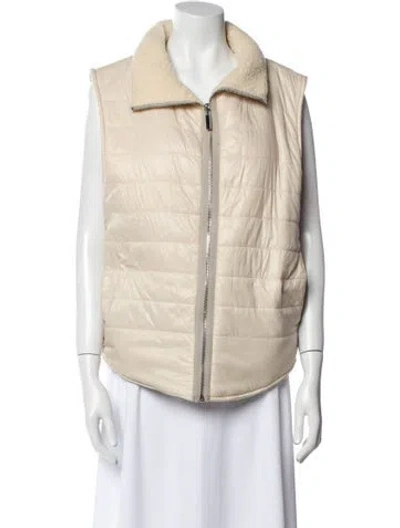Pre-owned Varley Nylon Vest In Neutral