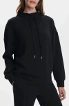 Varley Oakdale Drawstring Sweatshirt In Black