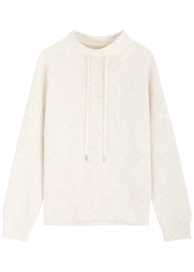 Varley Oakdale Stretch-jersey Sweatshirt In Ivory
