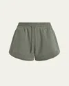 Varley Ollie High-rise Shorts In Black