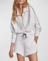 Varley Ollie High-rise Shorts In White