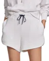Varley Ollie High-rise Shorts In White