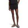 Varley Ollie High Waist Sweat Shorts In Black