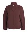Varley Tilley Light Padded Jacket In Brown