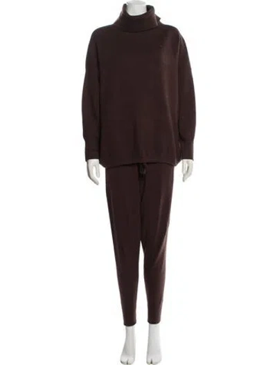 Pre-owned Varley Pant Set In Brown
